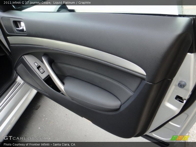 Liquid Platinum / Graphite 2011 Infiniti G 37 Journey Coupe