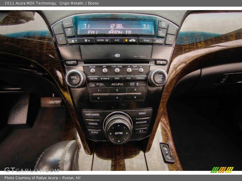 Grigio Metallic / Ebony 2011 Acura MDX Technology