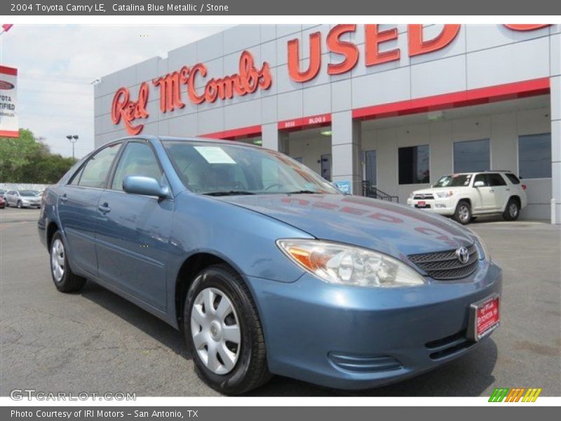 Catalina Blue Metallic / Stone 2004 Toyota Camry LE