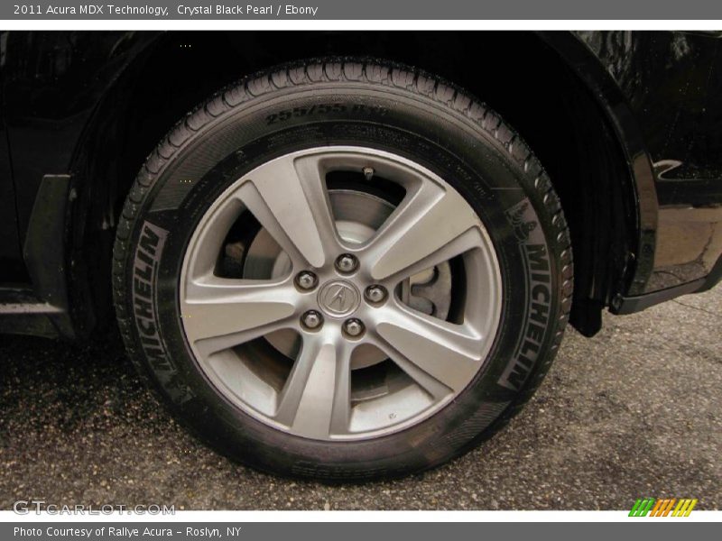 Crystal Black Pearl / Ebony 2011 Acura MDX Technology