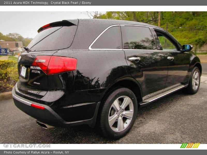 Crystal Black Pearl / Ebony 2011 Acura MDX Technology