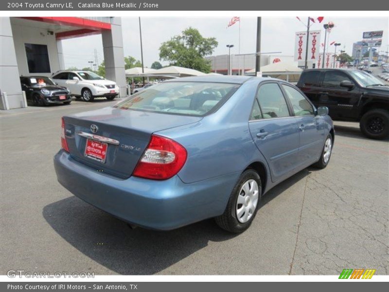 Catalina Blue Metallic / Stone 2004 Toyota Camry LE