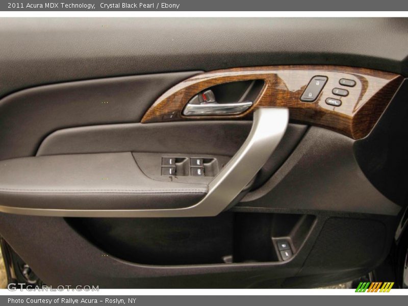 Crystal Black Pearl / Ebony 2011 Acura MDX Technology
