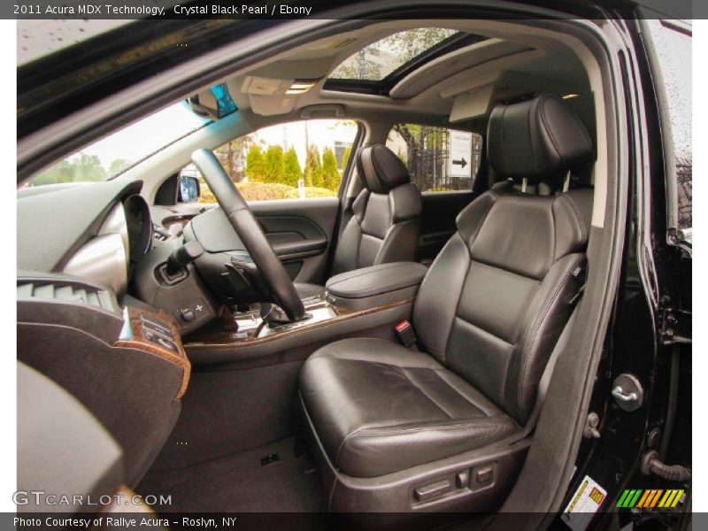 Crystal Black Pearl / Ebony 2011 Acura MDX Technology