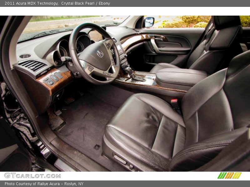 Crystal Black Pearl / Ebony 2011 Acura MDX Technology