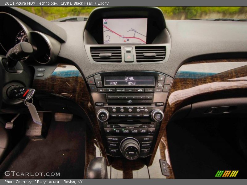 Crystal Black Pearl / Ebony 2011 Acura MDX Technology
