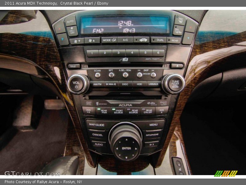 Crystal Black Pearl / Ebony 2011 Acura MDX Technology