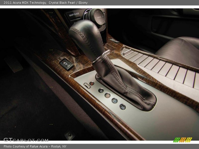 Crystal Black Pearl / Ebony 2011 Acura MDX Technology