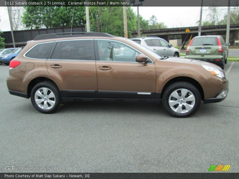  2012 Outback 2.5i Limited Caramel Bronze Pearl