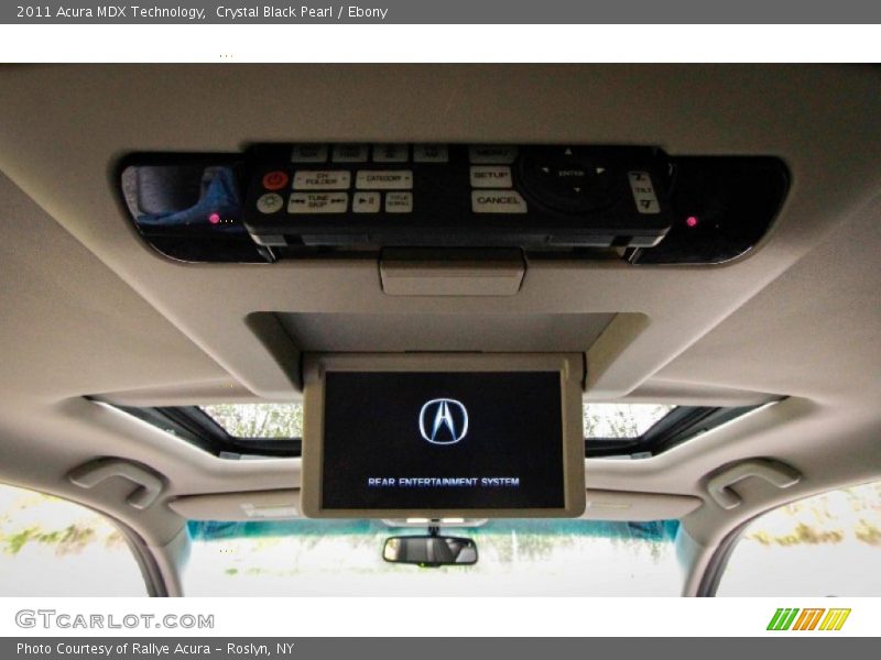 Crystal Black Pearl / Ebony 2011 Acura MDX Technology