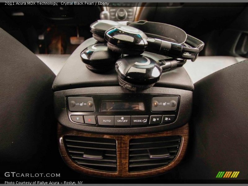 Crystal Black Pearl / Ebony 2011 Acura MDX Technology