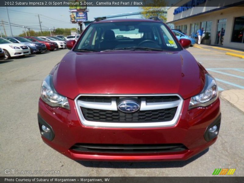 Camellia Red Pearl / Black 2012 Subaru Impreza 2.0i Sport Premium 5 Door