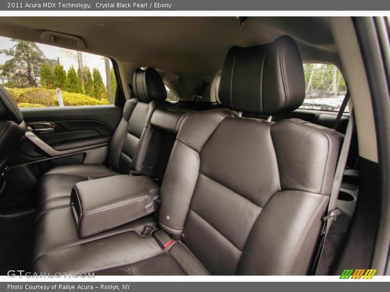 Crystal Black Pearl / Ebony 2011 Acura MDX Technology