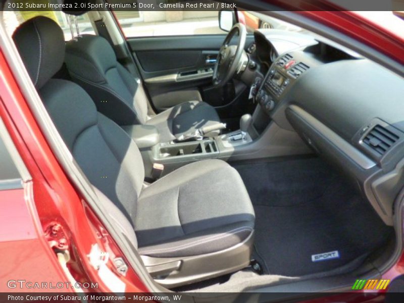 Camellia Red Pearl / Black 2012 Subaru Impreza 2.0i Sport Premium 5 Door