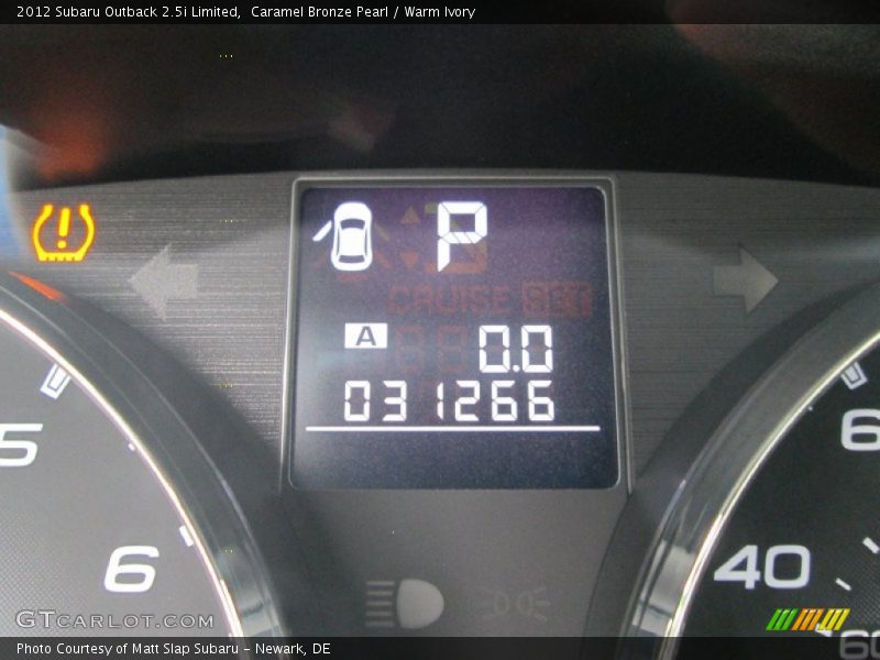 Caramel Bronze Pearl / Warm Ivory 2012 Subaru Outback 2.5i Limited