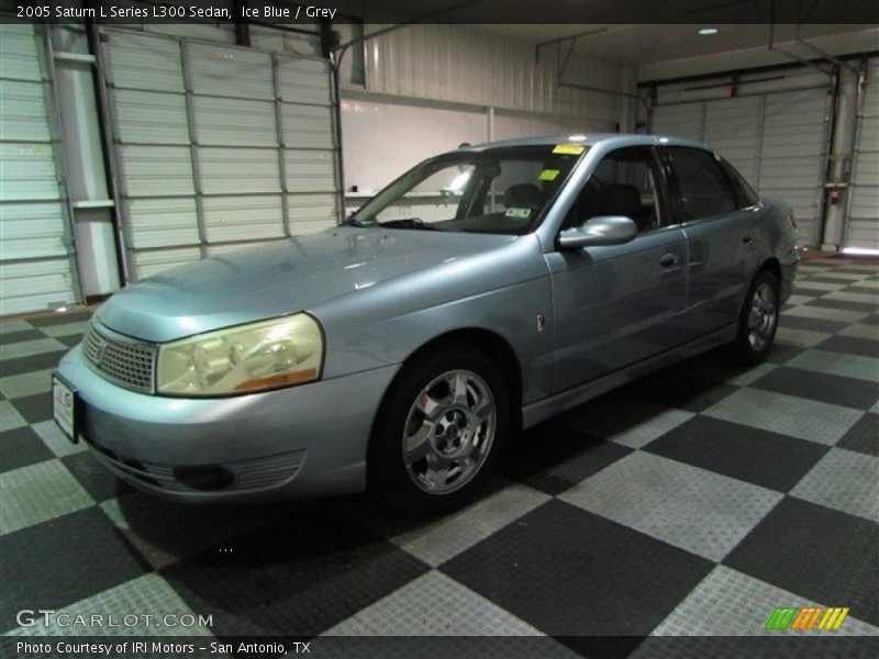 Ice Blue / Grey 2005 Saturn L Series L300 Sedan