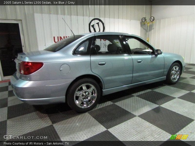 Ice Blue / Grey 2005 Saturn L Series L300 Sedan