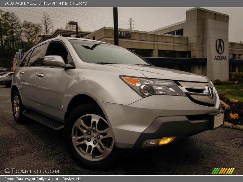 Billet Silver Metallic / Ebony 2009 Acura MDX