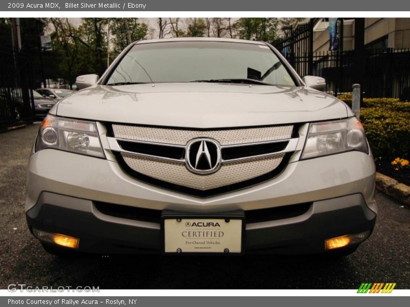 Billet Silver Metallic / Ebony 2009 Acura MDX