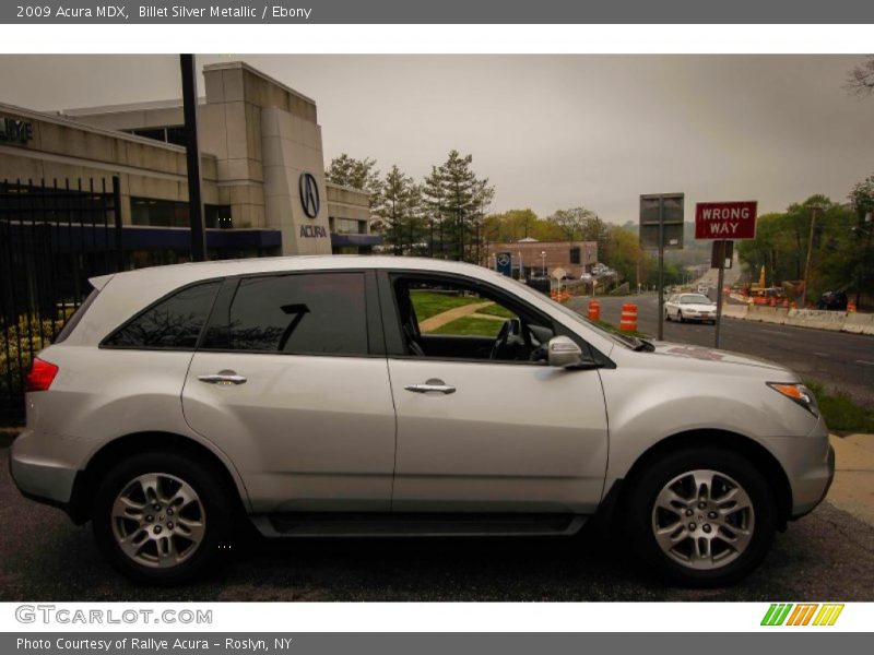 Billet Silver Metallic / Ebony 2009 Acura MDX