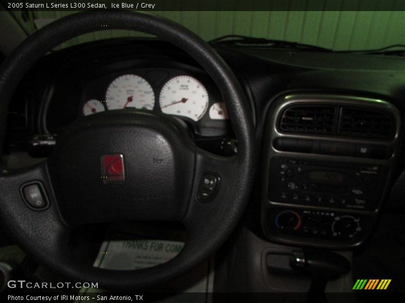 Ice Blue / Grey 2005 Saturn L Series L300 Sedan