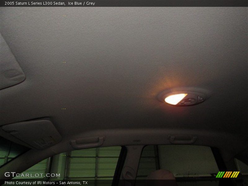 Ice Blue / Grey 2005 Saturn L Series L300 Sedan