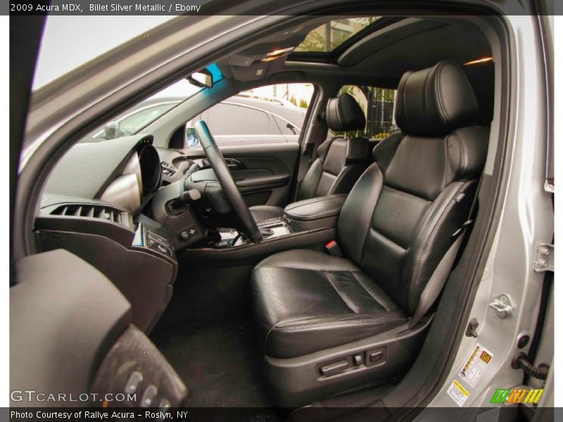 Billet Silver Metallic / Ebony 2009 Acura MDX