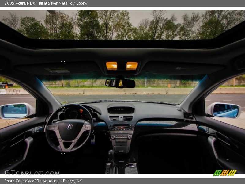 Billet Silver Metallic / Ebony 2009 Acura MDX