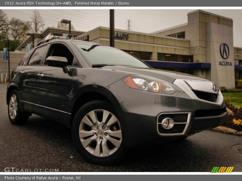 Polished Metal Metallic / Ebony 2012 Acura RDX Technology SH-AWD