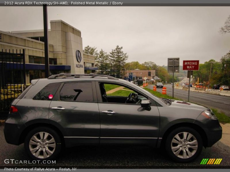 Polished Metal Metallic / Ebony 2012 Acura RDX Technology SH-AWD