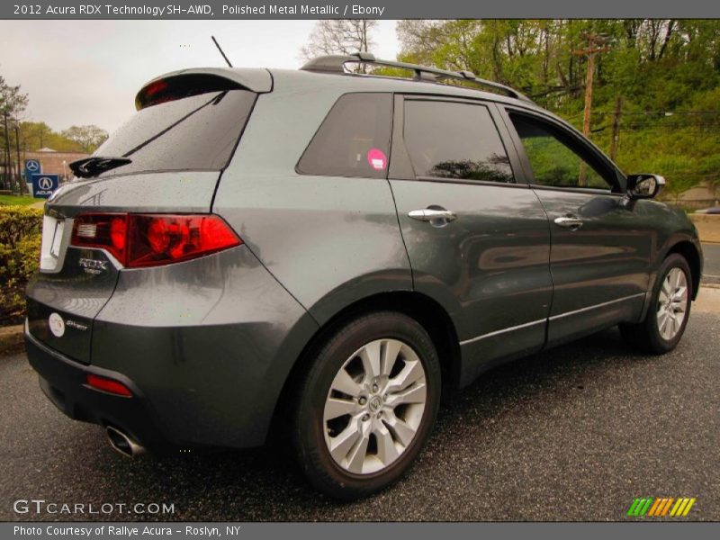 Polished Metal Metallic / Ebony 2012 Acura RDX Technology SH-AWD