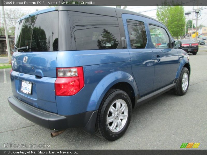 Atomic Blue Metallic / Gray/Blue 2006 Honda Element EX-P