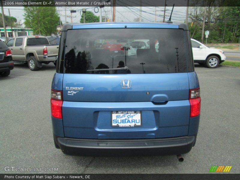 Atomic Blue Metallic / Gray/Blue 2006 Honda Element EX-P