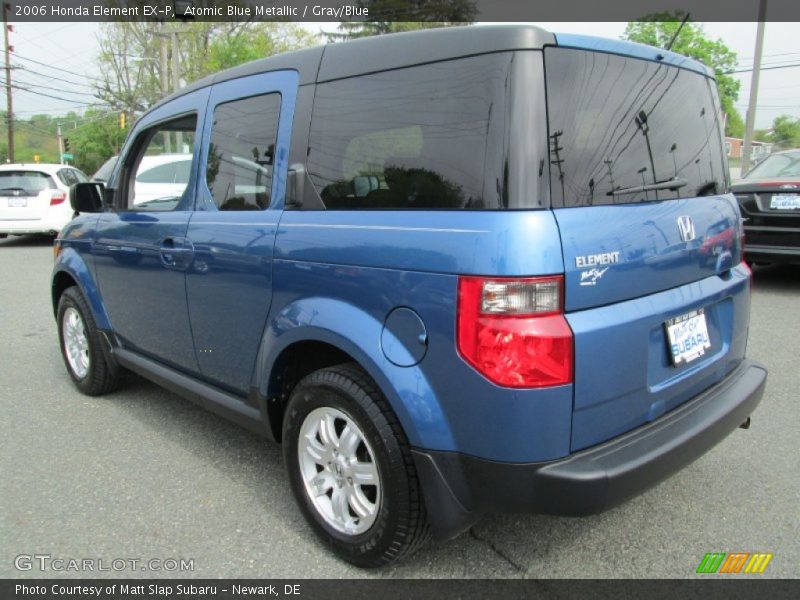 Atomic Blue Metallic / Gray/Blue 2006 Honda Element EX-P