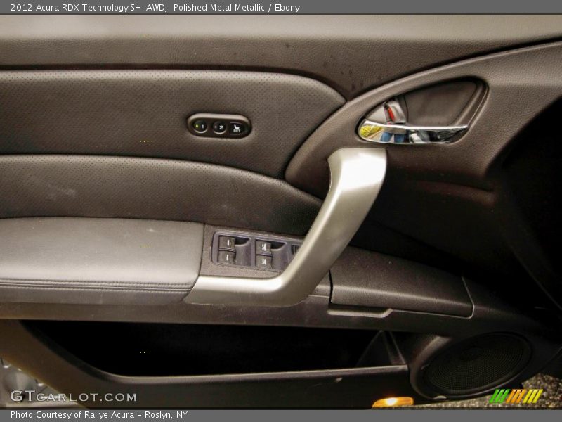 Polished Metal Metallic / Ebony 2012 Acura RDX Technology SH-AWD
