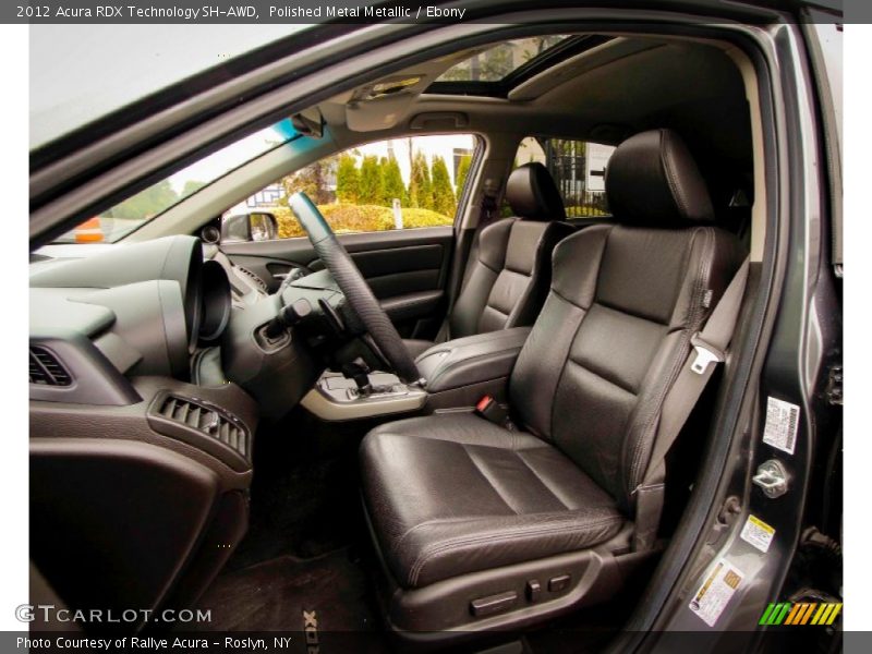 Polished Metal Metallic / Ebony 2012 Acura RDX Technology SH-AWD