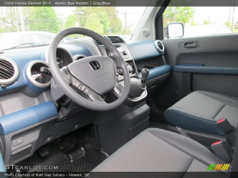 Gray/Blue Interior - 2006 Element EX-P 