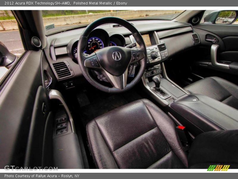 Polished Metal Metallic / Ebony 2012 Acura RDX Technology SH-AWD