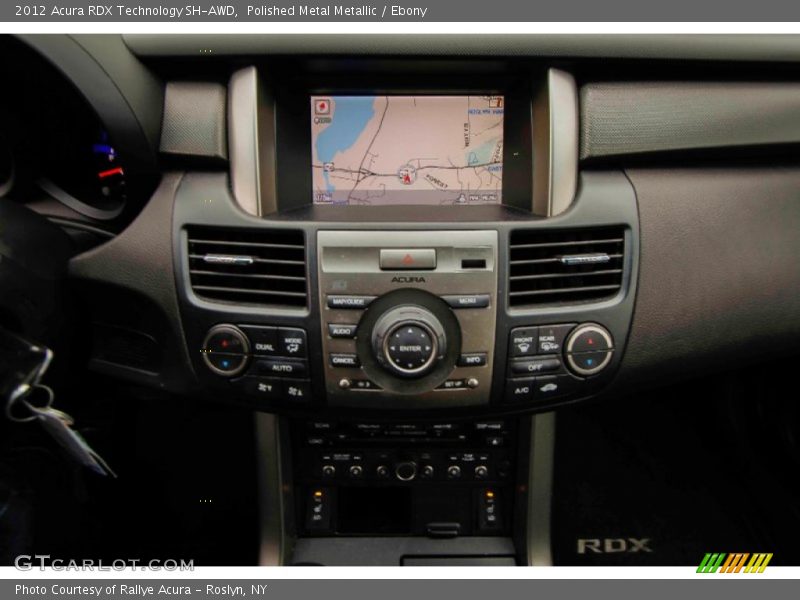 Polished Metal Metallic / Ebony 2012 Acura RDX Technology SH-AWD