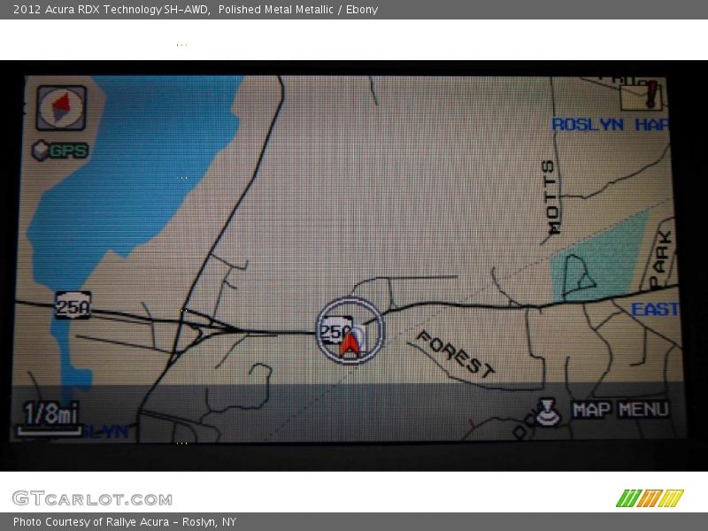 Polished Metal Metallic / Ebony 2012 Acura RDX Technology SH-AWD