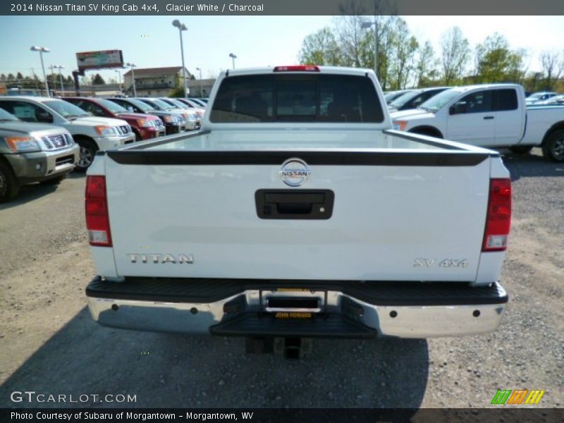 Glacier White / Charcoal 2014 Nissan Titan SV King Cab 4x4