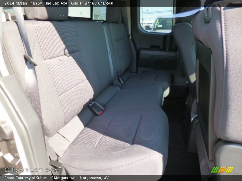 Glacier White / Charcoal 2014 Nissan Titan SV King Cab 4x4