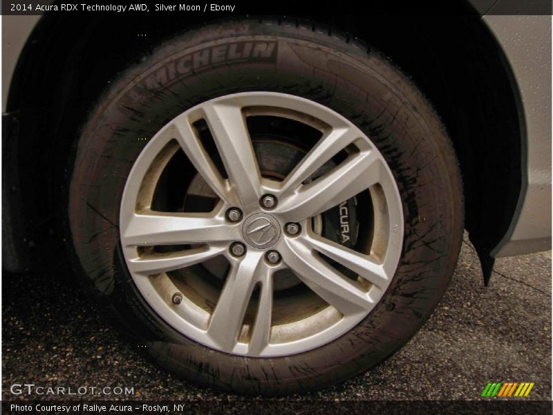 Silver Moon / Ebony 2014 Acura RDX Technology AWD