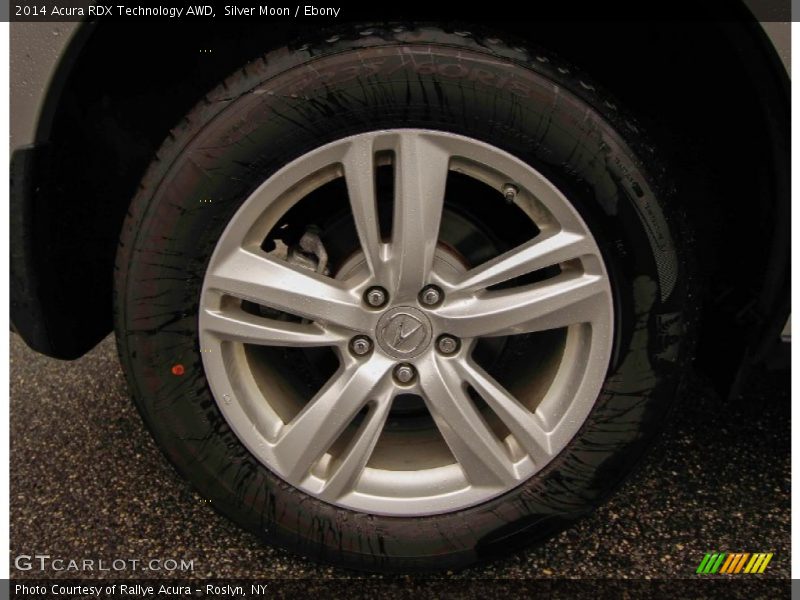 Silver Moon / Ebony 2014 Acura RDX Technology AWD