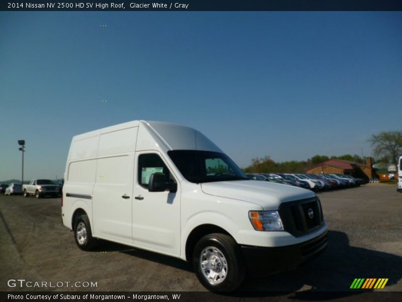 Glacier White / Gray 2014 Nissan NV 2500 HD SV High Roof