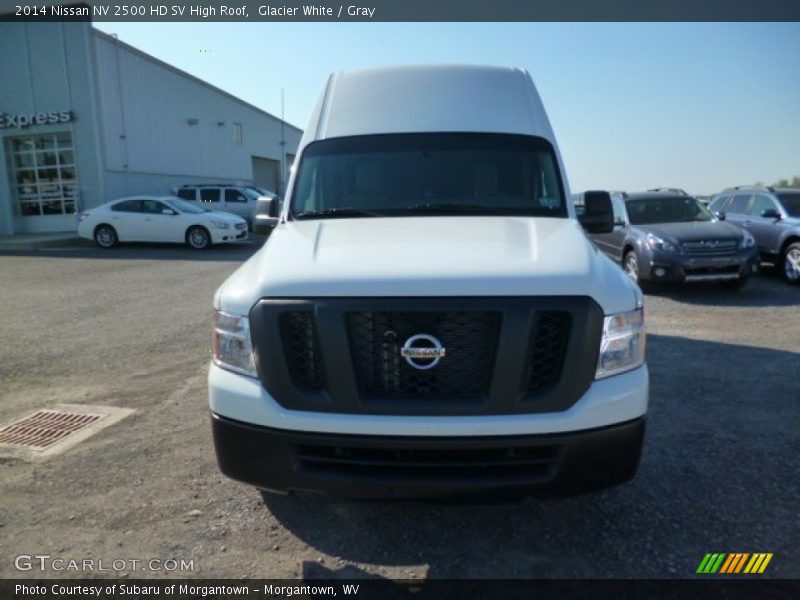 Glacier White / Gray 2014 Nissan NV 2500 HD SV High Roof