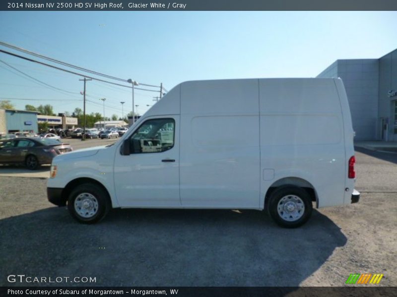 Glacier White / Gray 2014 Nissan NV 2500 HD SV High Roof