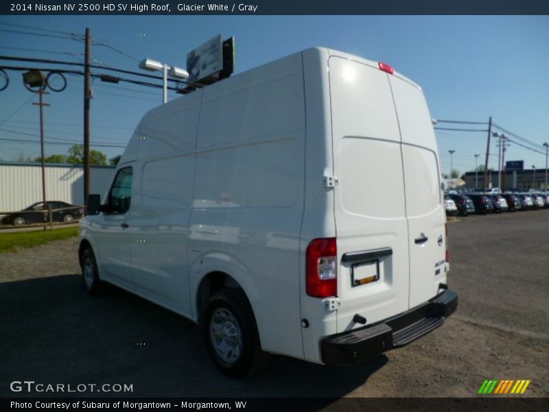 Glacier White / Gray 2014 Nissan NV 2500 HD SV High Roof