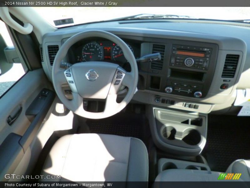 Glacier White / Gray 2014 Nissan NV 2500 HD SV High Roof