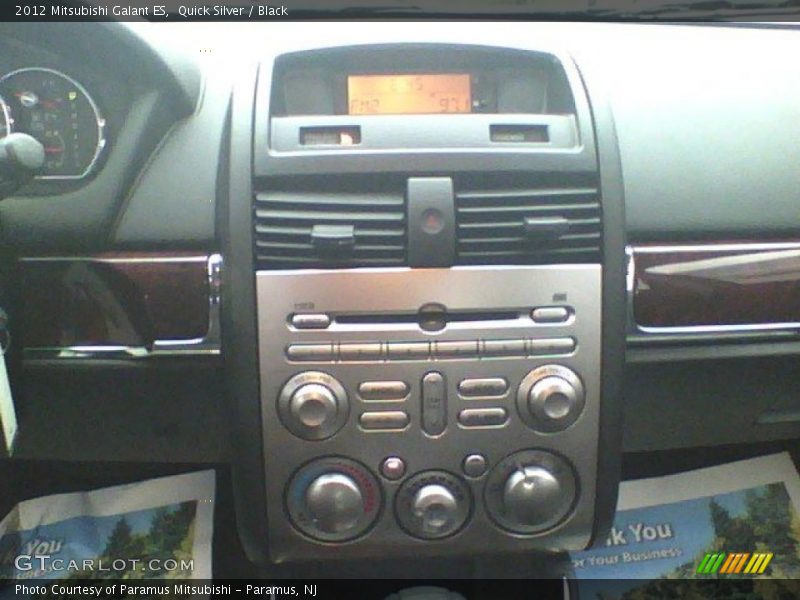 Quick Silver / Black 2012 Mitsubishi Galant ES